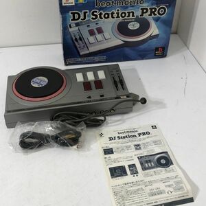 プレステ用 ビートマニア 専用 コントローラー DJ STATION PRO ジャンク品 AAL1220小3984/0118