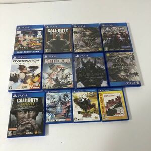 PS4 PSVITA ソフト パワフルプロ野球/AVERWATCH/CALL OF DUTY/MONSTER HUNTER/BEST HITS など12点まとめて 未検品 AAL1220小4061/0118