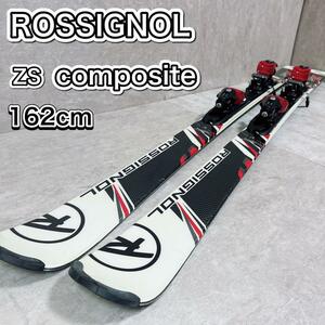スキー板 ROSSIGNOL ロシニョール zs composite 162cm　ビンディング　付き