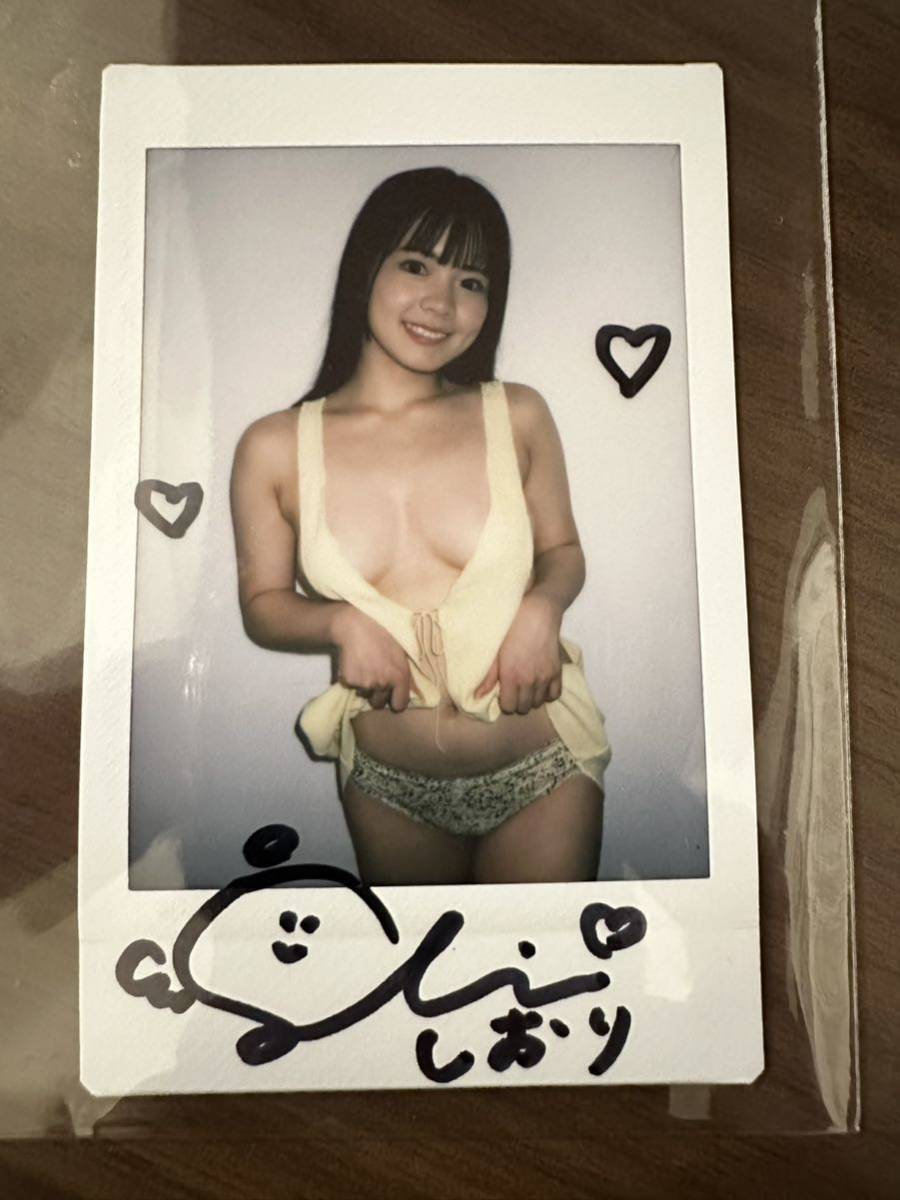 14.... Equation for liking Shiori Suzukawa On-site live instax Autographed DVD Bonus Autograph Instax Autographed Not for sale, Talent goods, photograph