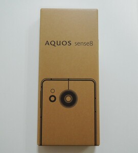 新品未開封 AQUOS sense8 SH-M26 SIMフリー(オープンマーケット版) ライトカッパー 6GB/128GB [ガラスフィルム2個付] /送料無料