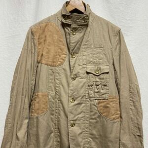 美品 アメリカ製 エンジアードガーメンツ ハンティングジャケット ベージュ シューティング コットン ENGINEERED GARMENTS USA ネペンテス