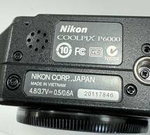 【1円スタート！通電・動作確認OK】NIKON ニコン COOLPIX P6000 ブラック コンパクトデジタルカメラ 中古 詳細不明 現状品_画像8