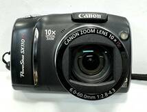  【1円スタート！動作確認OK】Canon キャノン POWER SHOT SX110 IS 6.0-60.0mm 1:2.8-4.3 デジカメ 中古 詳細不明_画像4