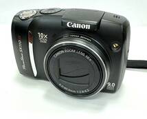  【1円スタート！動作確認OK】Canon キャノン POWER SHOT SX110 IS 6.0-60.0mm 1:2.8-4.3 デジカメ 中古 詳細不明_画像2