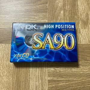 TDK SA90分TYPEⅡ ハイポジカセットテープ1本