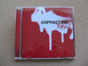 ＊【V.A】ASPHALT＃01／Dragon Ash、山嵐、餓鬼レンジャー他（VICL61037）（日本盤）