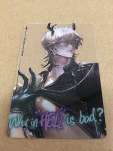 地獄のどこが悪い？◆What in hell is bad?◆フォトカード◆レヴィアタン