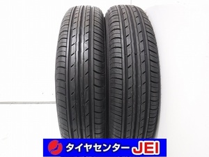 145-80R13 9分山 ヨコハマ ブルーアースES32 2022年製 中古タイヤ【2本セット】送料無料(AM13-6550）