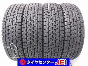 165R13 8PR 8分山 グッドイヤーアイスナビカーゴ 2020年製 中古タイヤ【4本セット】送料無料(AS13-3026）