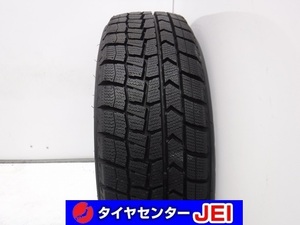 送料無料 165-55R14 9.5分山 ダンロップ ウィンターマックス 2019年製 中古スタッドレスタイヤ【1本】(AGS14-0176）