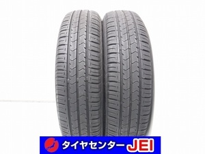 145-65R15 8分山 ブリヂストン エコピアNH100C 2020年製 中古タイヤ【2本セット】送料無料(AM15-6604）