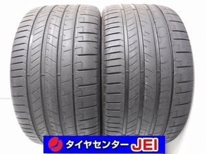 305-30R21 8.5分山 ピレリ Pゼロ 2023年製 NA1 中古タイヤ【2本セット】送料無料(AM21-6664）