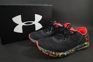 UNDER ARMOUR/アンダーアーマー/スニーカー/3025073-001/HOVR Sonic 4/ブラック×オレンジ 30cm