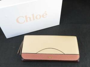 未使用　Chloe　クロエ　「WALDEN」　FLAP　長財布