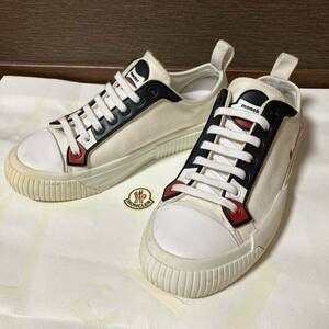 モンクレール MONCLER キャンバス　トリコロール　スニーカー