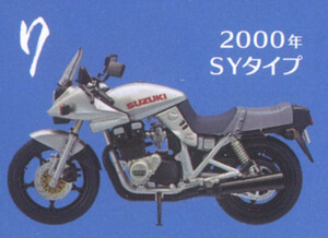 F-toys/ef toys ( Platz ) FT60749 1/24 Suzuki GSX1100S Katana #7. 2000 year SY type [ 1/24 Vintage bike kit vol.10 ] Shokugan 