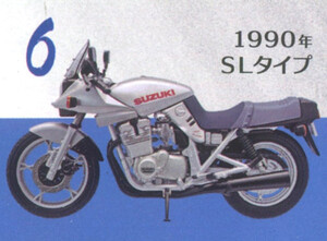 F-toys/エフトイズ（プラッツ） FT60749 1/24 スズキ GSX1100S カタナ #6. 1990年 SLタイプ [ 1/24 ヴィンテージバイクキットvol.10 ] 食玩