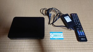 スカパー！ プレミアムサービスチューナー　PT-SH700A リモコン付