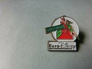  fantasy Land euro Disney Peter Pan pin bachi