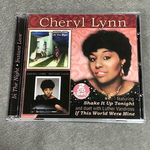 シェリル・リン Cheryl Lynn / 2CD set / In The Night + Instant Love