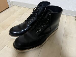 UNITED ARROWS 27cm黒革ブーツ green label relaxing