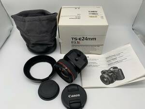 【Canon】TS-E 24mm F3.5 L チルト シフト レンズ キャノン用 管理番号 : 3422