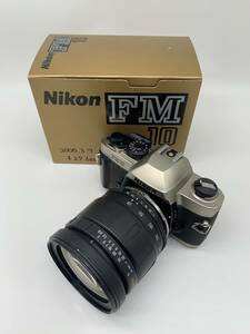 ☆美品ジャンク【NIKON】FM10 + 28-200mm F3.8-5.6 LD タムロン レンズセット ニコン 管理番号 : 3094