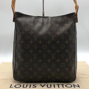 1円〜【人気モデル】ルイヴィトン LOUIS VUITTON ルーピングGM モノグラム トートバッグ 肩掛け