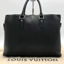 【高級】LOUIS VUITTON ルイヴィトン タイガ アントン ビジネスバッグ ブラック 黒 メンズ ブリーフケース 仕事用_画像1