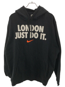 NIKE ナイキ LONDON JUST DO IT プルオーバーパーカー ブラック 2XL CJ2385-010 ITMKV2P8UFQ8