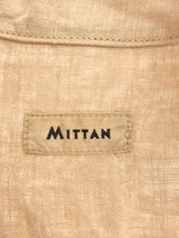 MITTAN ミッタン コットンスタンドカラーシャツ ベージュ 1 ITIQCYBNF7X2_画像3