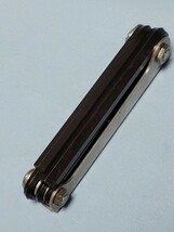 ヘックス 折り畳み METRIC AWM5K スナップオン 中古品 当時物 保管品 約13cm×約3cm SNAPON SNAP-ON 4mm 5mm 6mm 8mm 10mm 6角の5サイズ_画像9