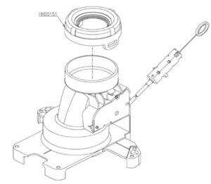 正規ルート品！TOTO 排水ソケット 停電対応用 HH02075R CS987シリーズ等 ネオレスト 付属部品 補修部品