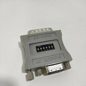 [G0583]三菱 MITSUBISHI VGA変換アダプター AD-A205 　/現状品/ジャンク品/MAC/Macintosh/モニター変換コネクター/