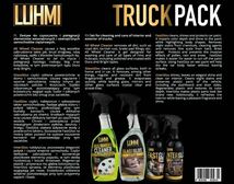 LUHMI TRUCK PACK 　鉄粉落とし　室内クリーナー　ガラスクリーナー　ボディークリーナー　トラック　ユーロカスタム　ボルボ　スカニア_画像2