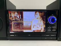 ⑳u532◆DVDコンポ◆システムコンポ 9 INCH DVD COMPO 9インチDVDコンポ H9DC 液晶パネル搭載 ダイレクト録音 スピーカー 箱付 通電OK_画像3