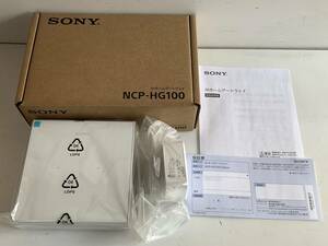 Au659◆SONY ソニー◆AIホームゲートウェイ NCP-HG100/Cellular LTE通信機能 スマートスピーカー機能搭載 Wi-Fiルーター 未使用 箱付