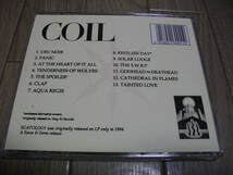 Coil　1984年1st Scatology 1988年CD Industrial Noise インダストリアル Foetus SPK Test Dept Neubauten Laibach Throbbing Gristle_画像2