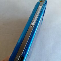 ト001 PSP 3000 プレイステーション・ポータブル 青 バッテリー/蓋なし メモリースティックデュオ付 ゲーム 本体_画像9