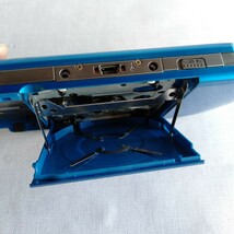 ト001 PSP 3000 プレイステーション・ポータブル 青 バッテリー/蓋なし メモリースティックデュオ付 ゲーム 本体_画像4