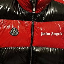 美品　MONCLER PALM ANGELS GILET 赤x黒　4_画像2