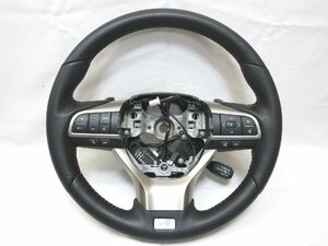  rare! RX (20 series : previous term ) F sport original leather steering gear steering wheel heater paddle GS (10 series : latter term ) /LX (200 series : latter term ) control number (W-CXII23)