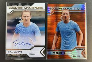 2023 UD Goodwin Champions Sam Mewis Soccer USA Auto 499枚限定 Orange Prism Platinum P12 2種