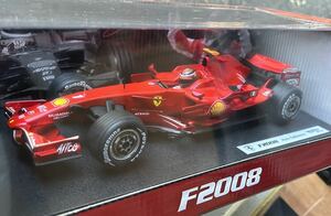 1/18 マテル　ホットウィール　フェラーリ F2008 #1 キミ　ライコネン　F1 ferrari