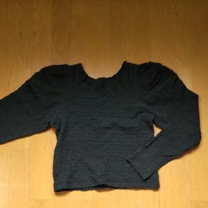 wcloset 長袖トップス、カットソー黒