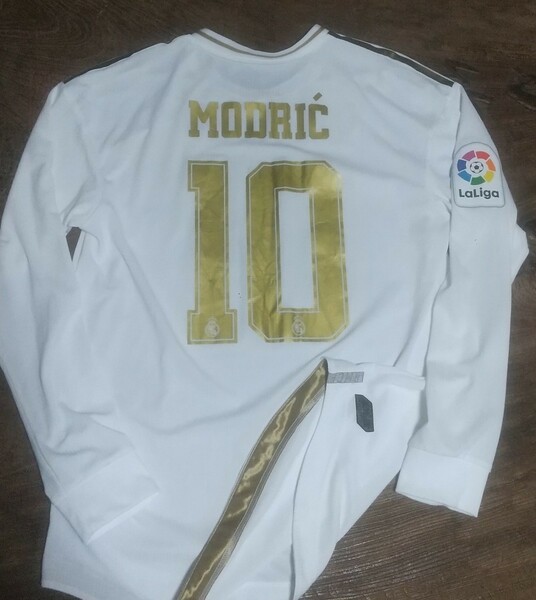 値下げ交渉 19-20 レアル・マドリード モドリッチ adidas 長袖 オーセンティック 検) 2019 REAL MADRID CF MODRIC L/S AUTHENTIC SHIRT Y2K