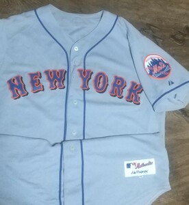 [値下げ交渉] 2000年代 NEW YORK METS AUTHENTIC JERSEY ROAD MADE IN USA 検)MLB メジャーリーグ ニューヨーク メッツ ロード アメリカ製
