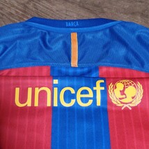 [値下げ交渉] 2016-17 FCバルセロナ 11 ネイマール NIKE 未使用 紙タグ付き 検)16 2017 BARCA BARCELONA NYMAR W/TAGS BRAZIL ブラジル代表_画像4