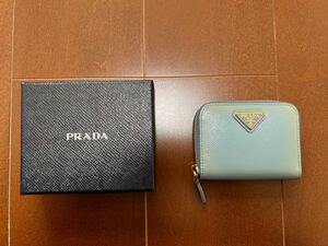 【未使用】PRADA プラダ コインケース 財布 銭入れ ウォレット ファスナー